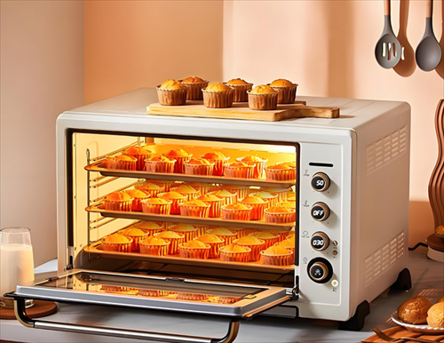 reheating radiant heater for deck oven