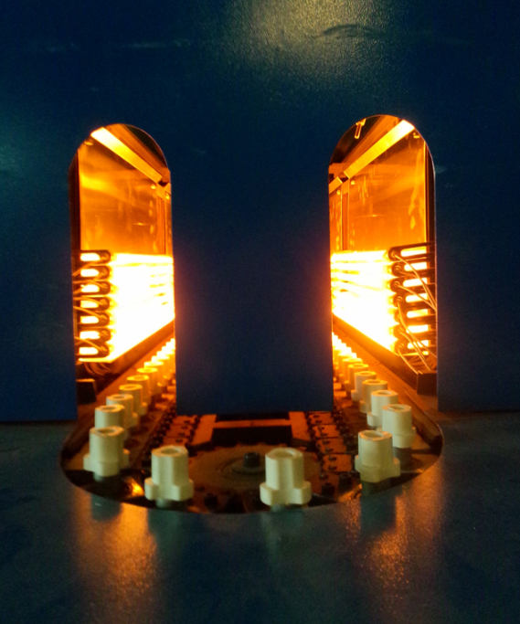 Special IR radiator for PC/PETC